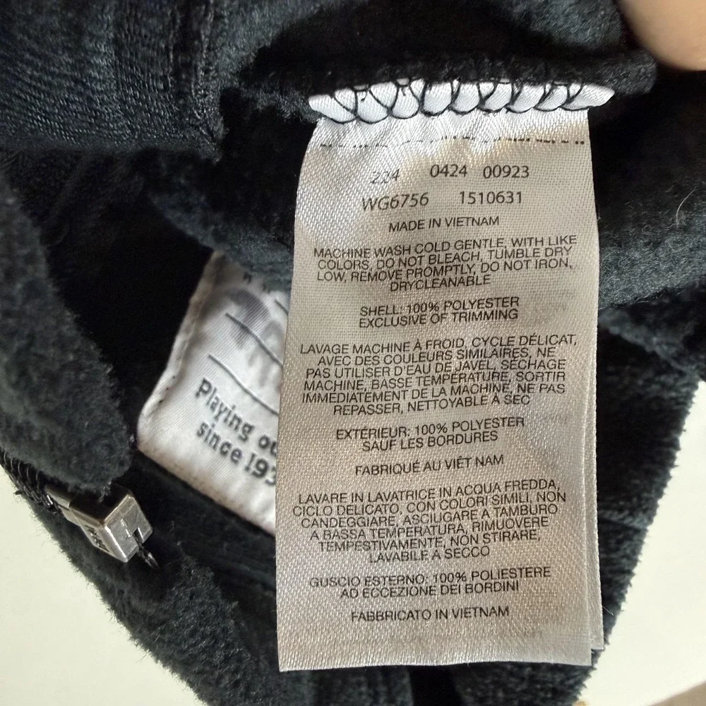 Columbia Jacket Kids 4/5 Black Fleece Full Zip Stand Collar Zip Pockets Warm